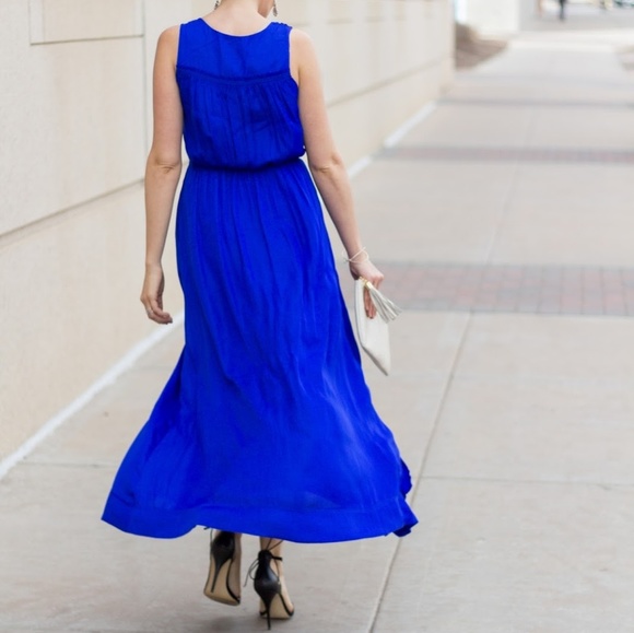 banana republic goddess maxi dress